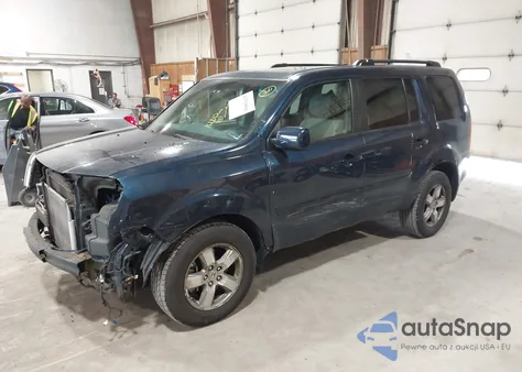 2010 Honda Pilot Ex-L z USA, uszkodzony, nr VIN 5FNYF4H52AB026109